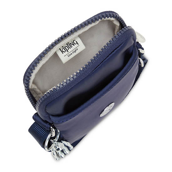 Kipling Tally Crossbody Telefoon Tas Blauw | België 1852KO